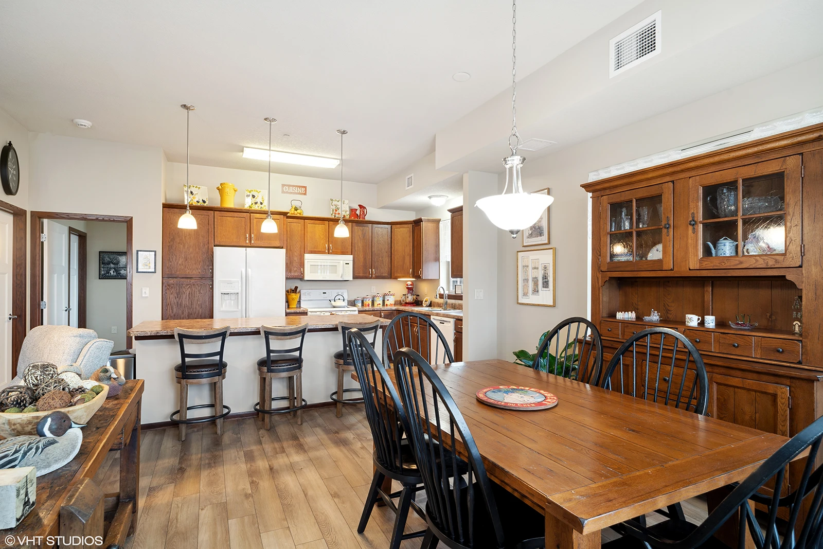 Maple Dining Room and Kitchen